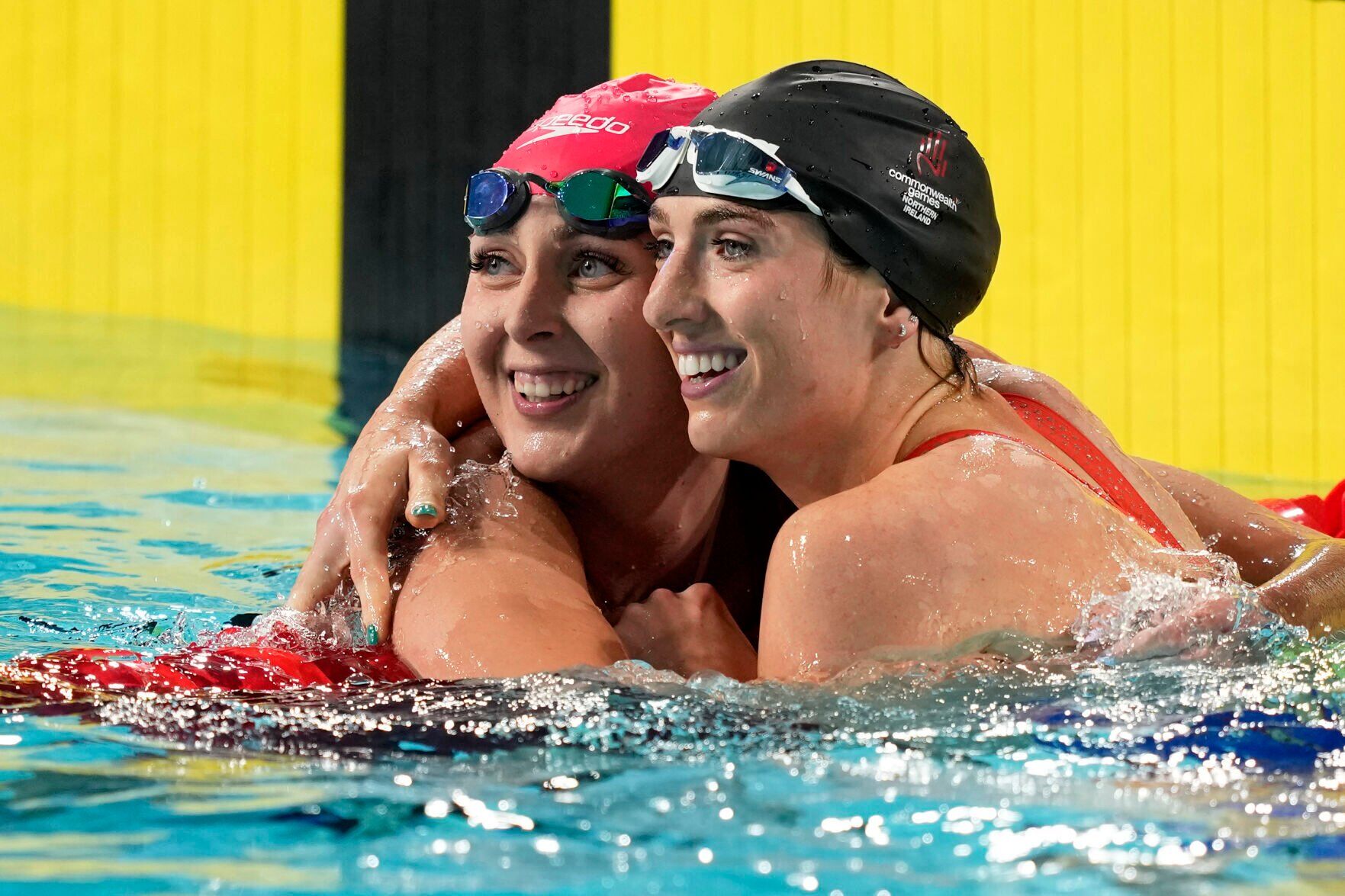 APTOPIX Britain Commonwealth Games Swimming